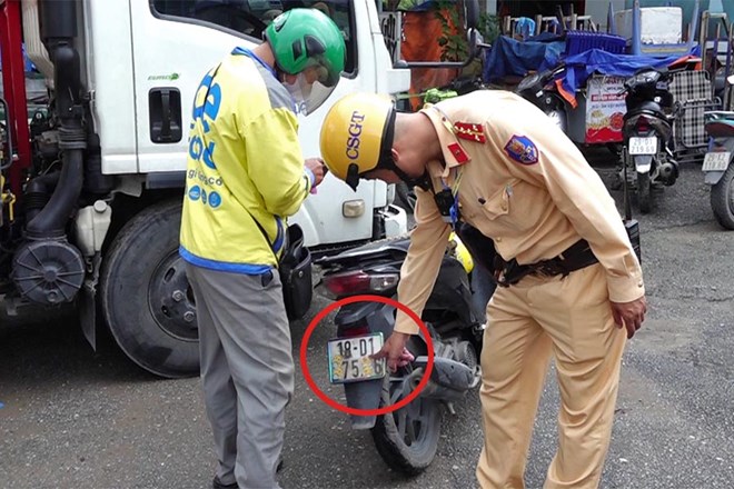 Draft amendment to Decree 168 adds regulations on handling motorbikes. Photo: To The