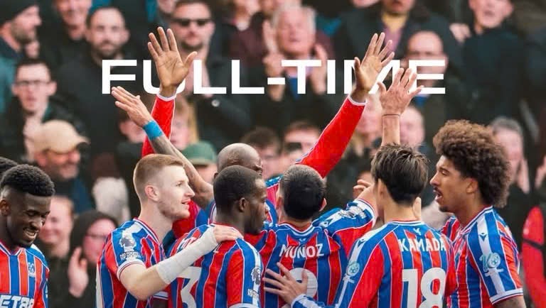 Crystal Palace defeats Newcastle. Photo: Crystal Palace