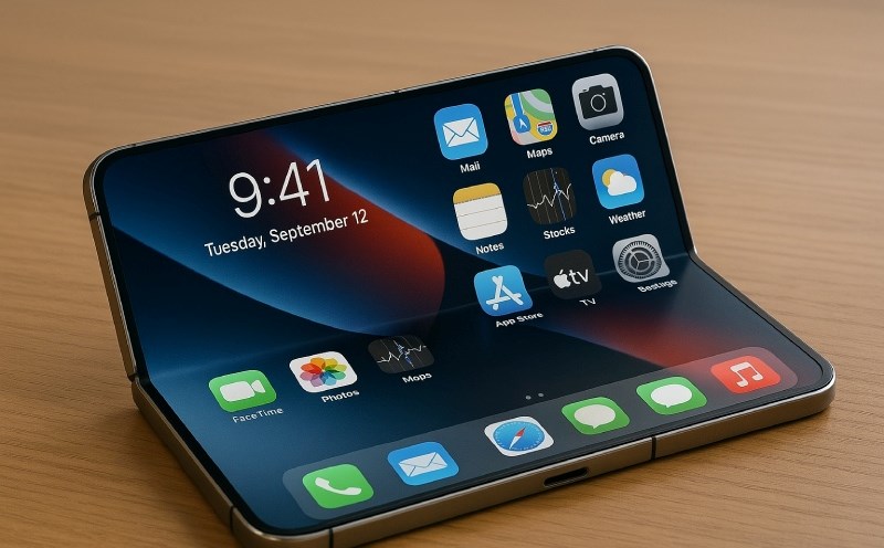 New news appears about the name of the first folded iPhone product, along with a series of notable upgrades in screen and durability. Graphics: Quang Minh