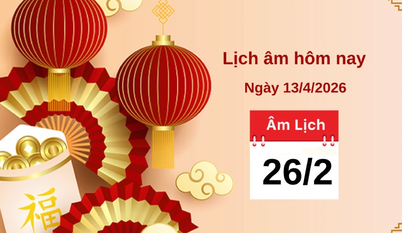 February 26th according to the lunar calendar has conflicting ages. Graphics: Minh Phong