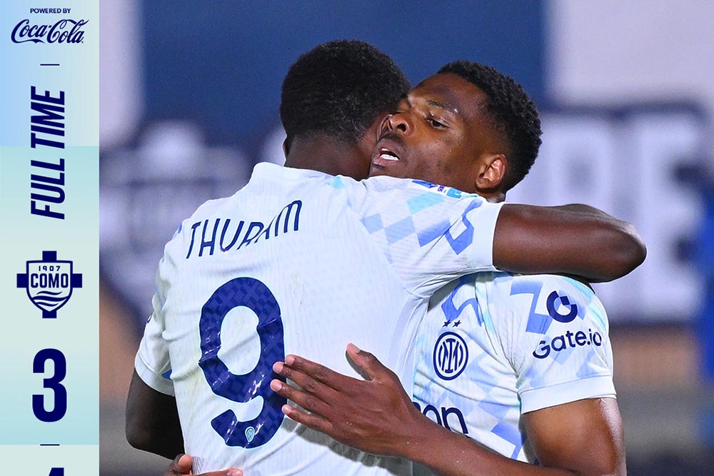 Inter Milan narrowly beat Como 4-3, firmly consolidating the top spot in Serie A. Photo: Inter