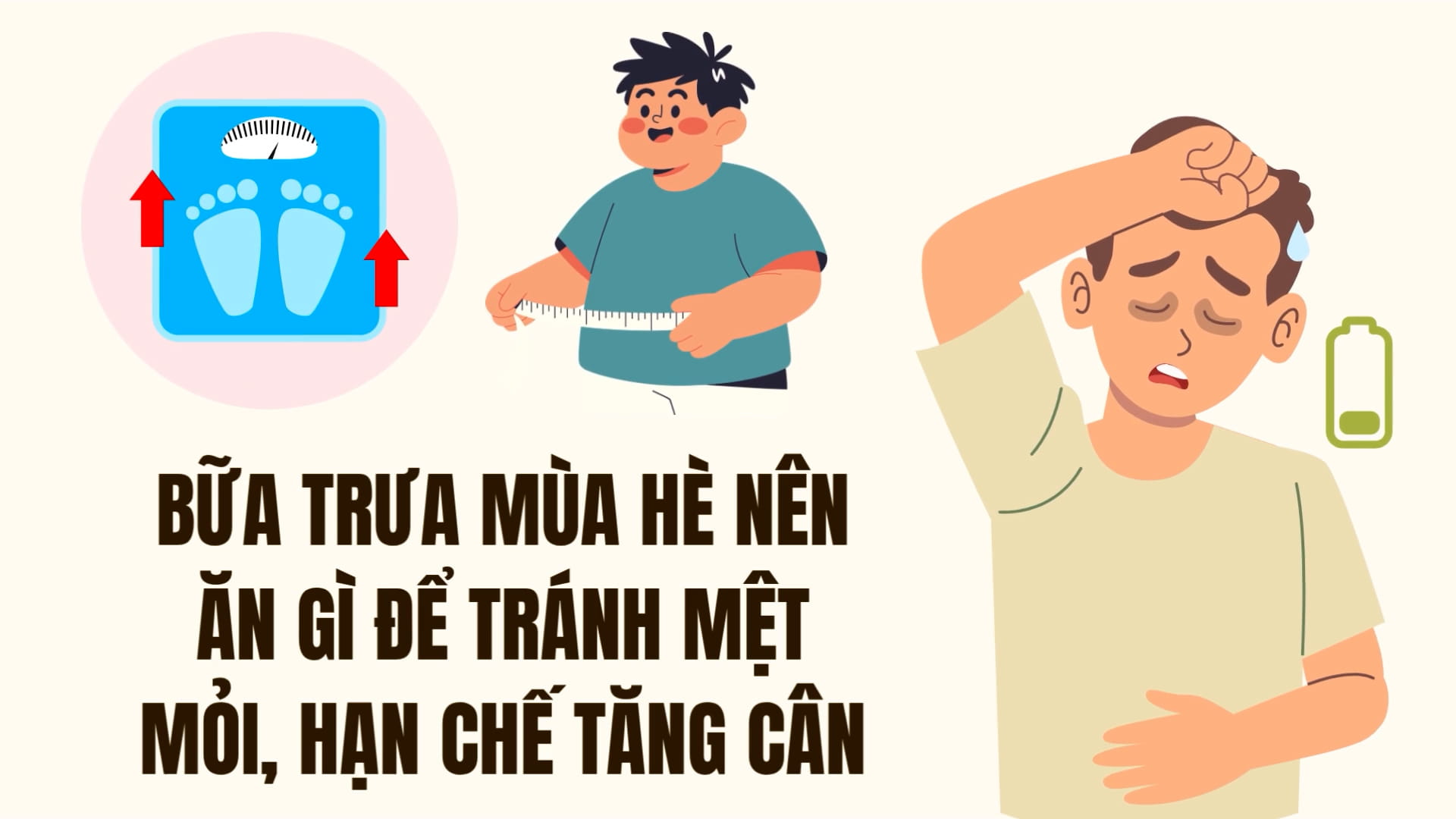 What to eat for summer lunch to avoid fatigue and limit weight gain