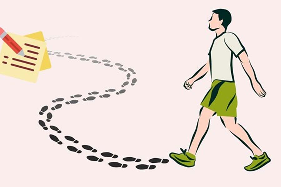 Which time of day to walk is most effective? Graphics: Thanh Thanh