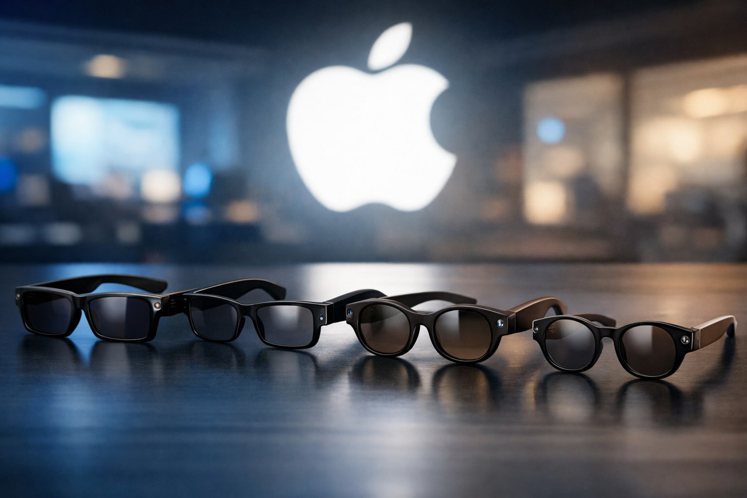 Apple is said to be testing a series of designs before launching smart glasses