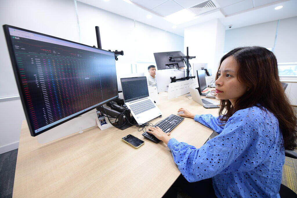 The stock market is showing technical signals of starting to increase again. Photo: Quang Dinh Kafi