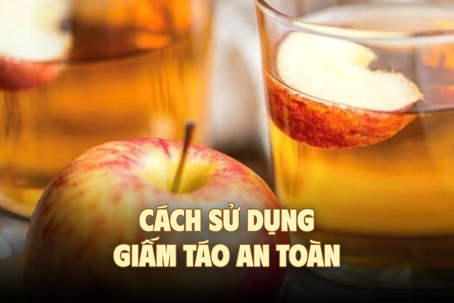 How to use safe apple cider vinegar