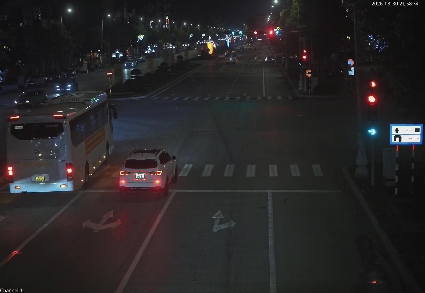 Car owner fined remotely in Bac Ninh. Photo: Bac Ninh Traffic Police