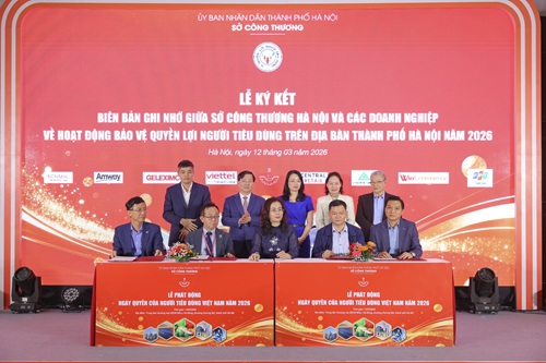 암웨이 베트남, 2026년 베트남 소비자 권리의 날 동행. 사진: 암웨이