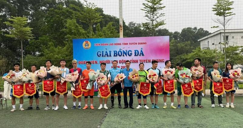 Khai mạc Giải bóng đá Thanh niên và Công nhân tỉnh Tuyên Quang 2026