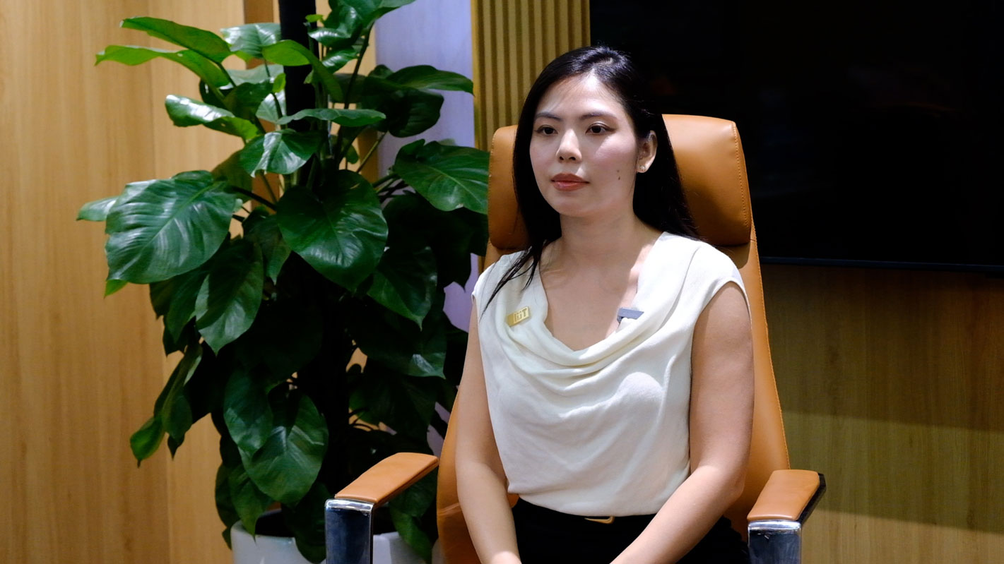 Bà Nguyễn Thị Hồng Vân - Cố vấn tài chính, Công ty CP Tư vấn đầu tư và Quản lý tài sản FIDT. Ảnh: Mỹ Ly