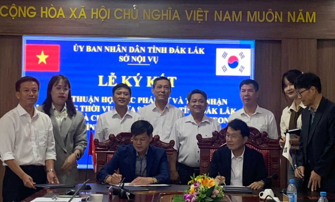 Over the past time, functional agencies of Dak Lak province have regularly cooperated with units from Korea to support people going abroad to work. Photo: Minh Chi
