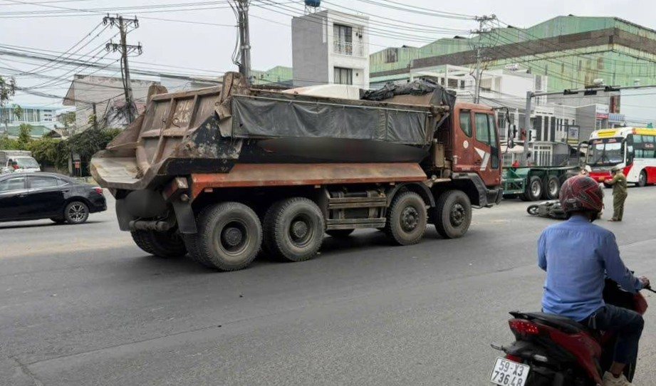 Scène de l'accident. Photo: Fournie par un lecteur