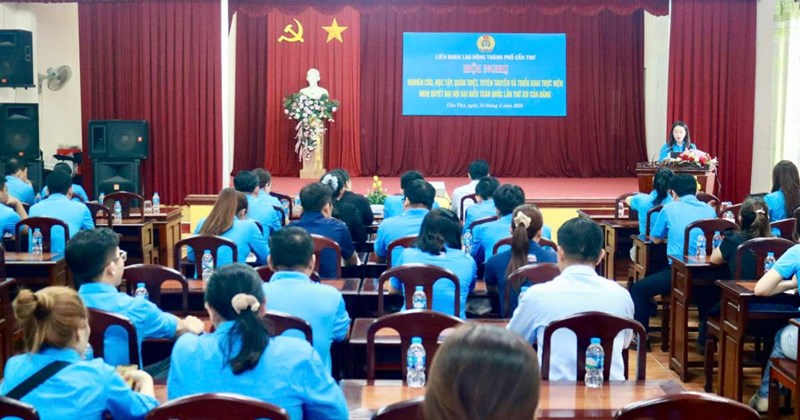 Cần Thơ quán triệt Nghị quyết Đại hội XIII đến cán bộ, công chức, người lao động