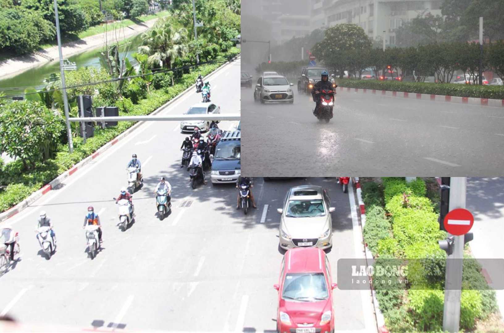 폭풍우와 폭염이 끝나기 전 최고 기온 예보