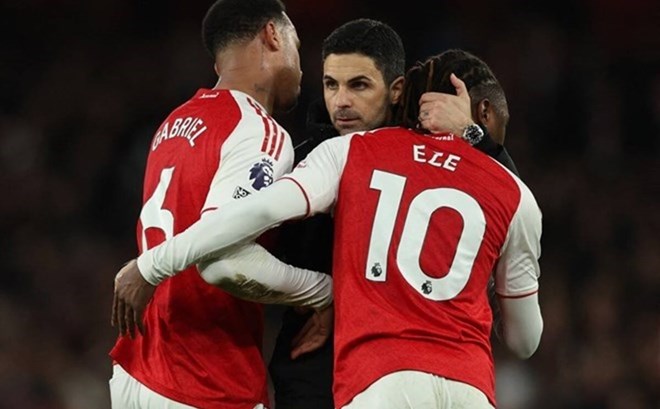 La première place de Premier League d'Arsenal est violemment ébranlée. Photo: AFP