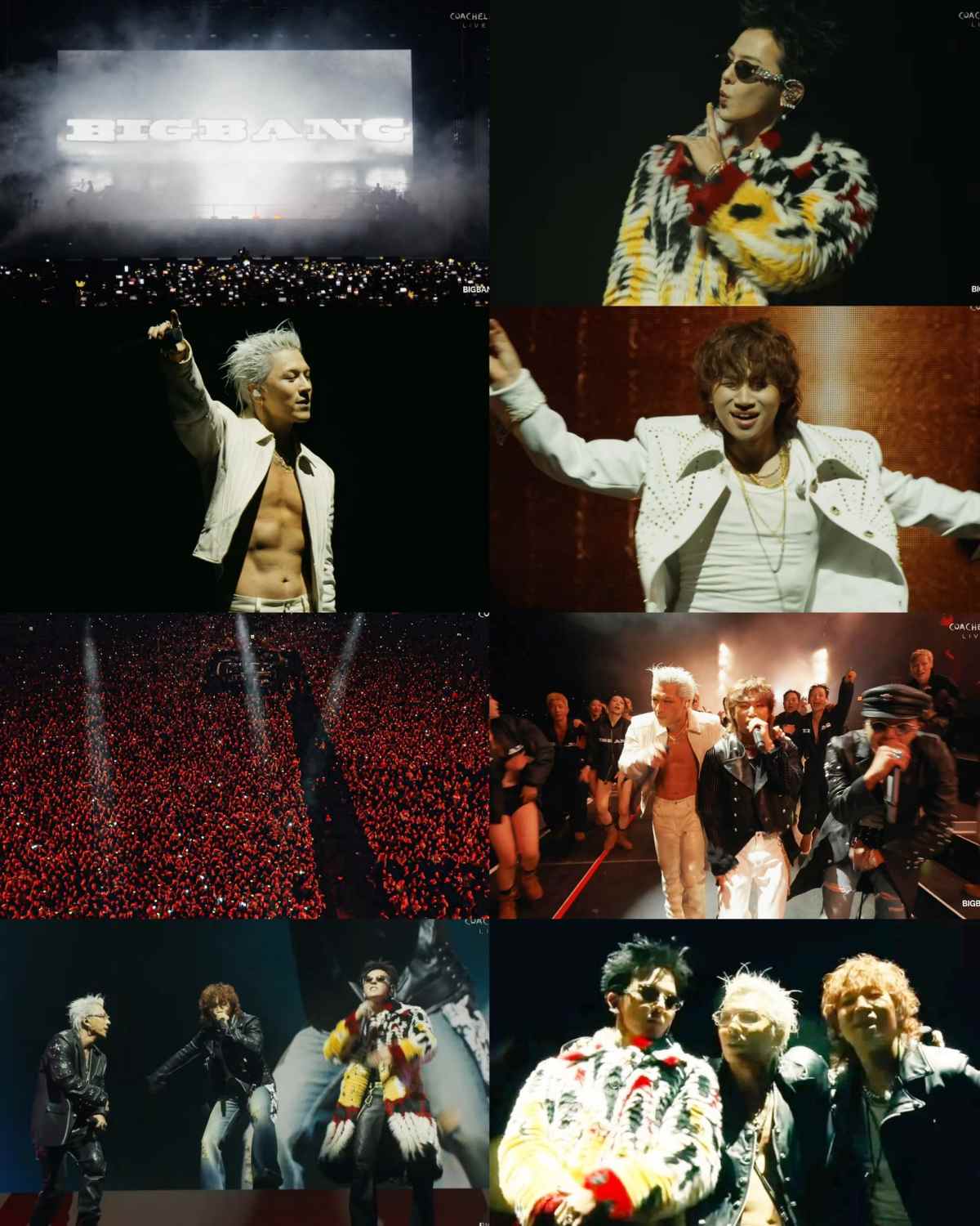 BigBang trở lại đầy ấn tượng trên sân khấu Coachella 2026. Ảnh: Coachella