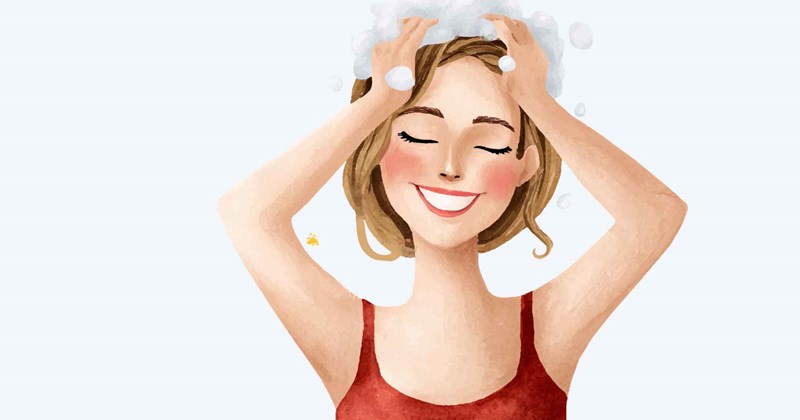 Mẹo gội đầu không bị bết dính