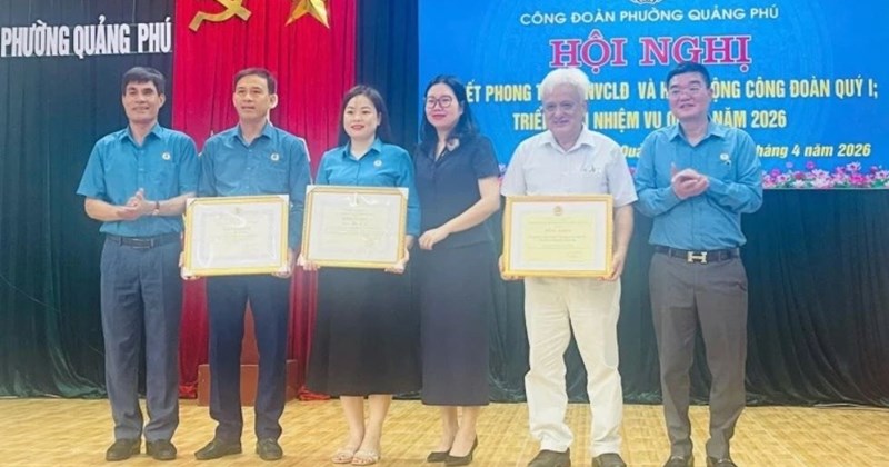 Công đoàn Quảng Phước chăm lo đời sống, phát triển đoàn viên