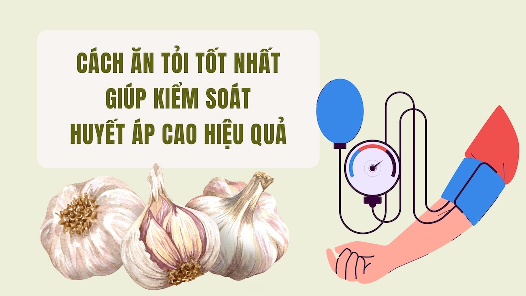 The best way to eat garlic to effectively control high blood pressure
