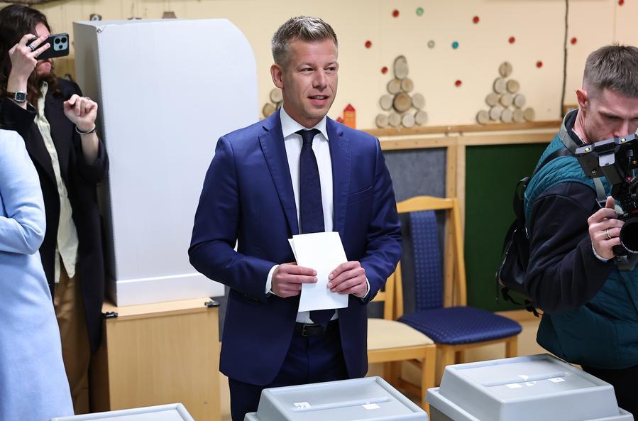 Thủ tướng Hungary Péter Magyar. Ảnh: Xinhua