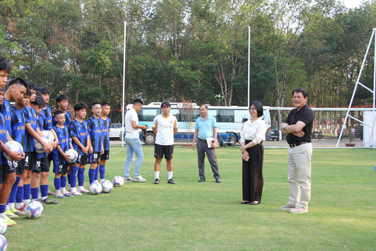Festival Bóng đá Trẻ quốc tế Gia Lai dự kiến sẽ có hàng nghìn người tham dự, cổ vũ cho các đội tuyển. Ảnh: Thanh Tuấn 
