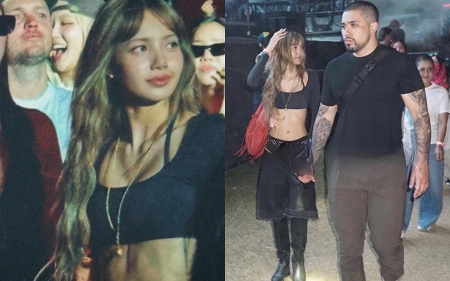 Lisa cũng gây chú ý khi lăng xê quần lửng (jort) của thương hiệu Việt LATUI ATELIER. Ảnh cắt từ video