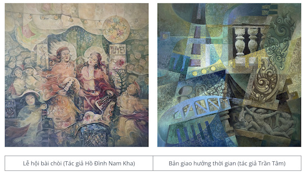 Fine art exhibition with the theme "Colors of Quang Land", to honor the beauty of the land and people of Da Nang. Photo: Museum of Fine Arts
