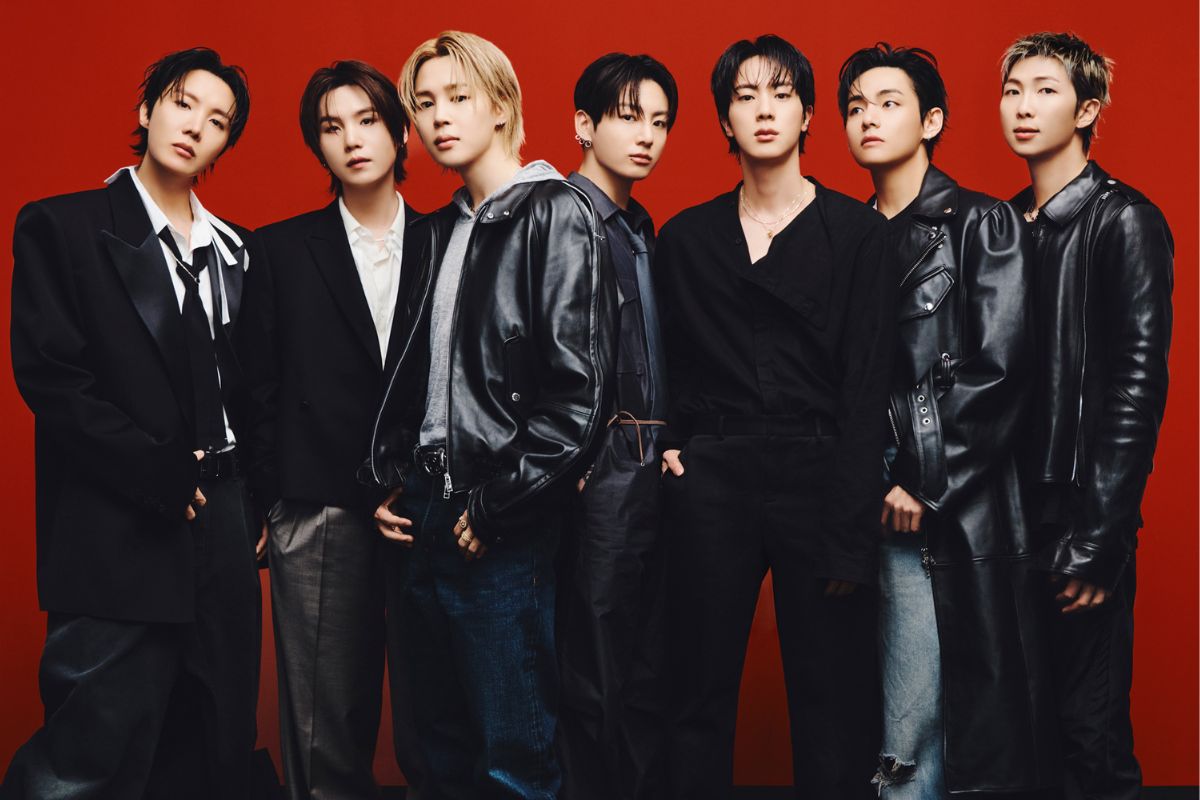 Kpop group BTS. Photo: Lotte