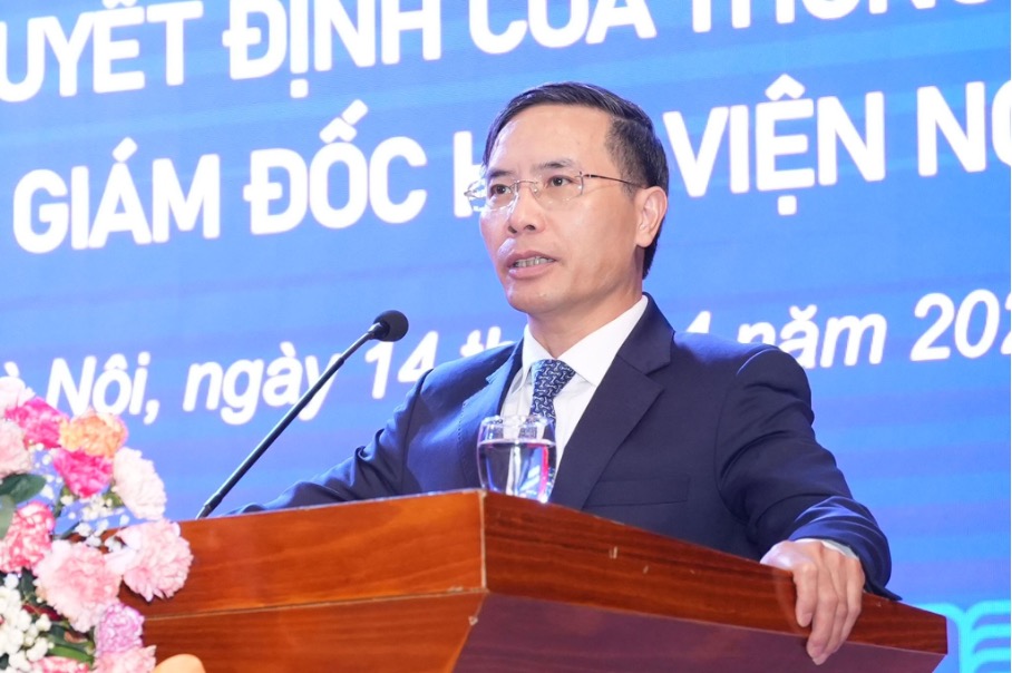 Ông Phạm Đức Ấn – Ủy viên Trung ương Đảng, Bí thư Đảng uỷ, Thống đốc NHNN Việt Nam phát biểu chỉ đạo tại Hội nghị. Ảnh: BTC