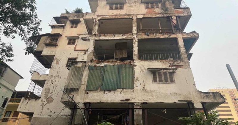 15 năm sống tạm, dân chung cư Huỳnh Thúc Kháng mong ngày về nhà