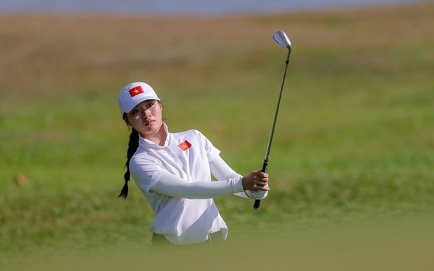 Golfer Le Chuc An will return to the Faldo Series Asia 2026. Photo: VGA