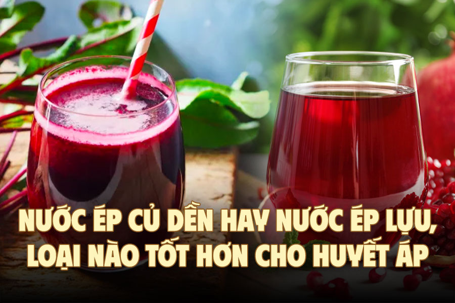 Jugo de remolacha o jugo de granada, ¿cuál es mejor para la presión arterial