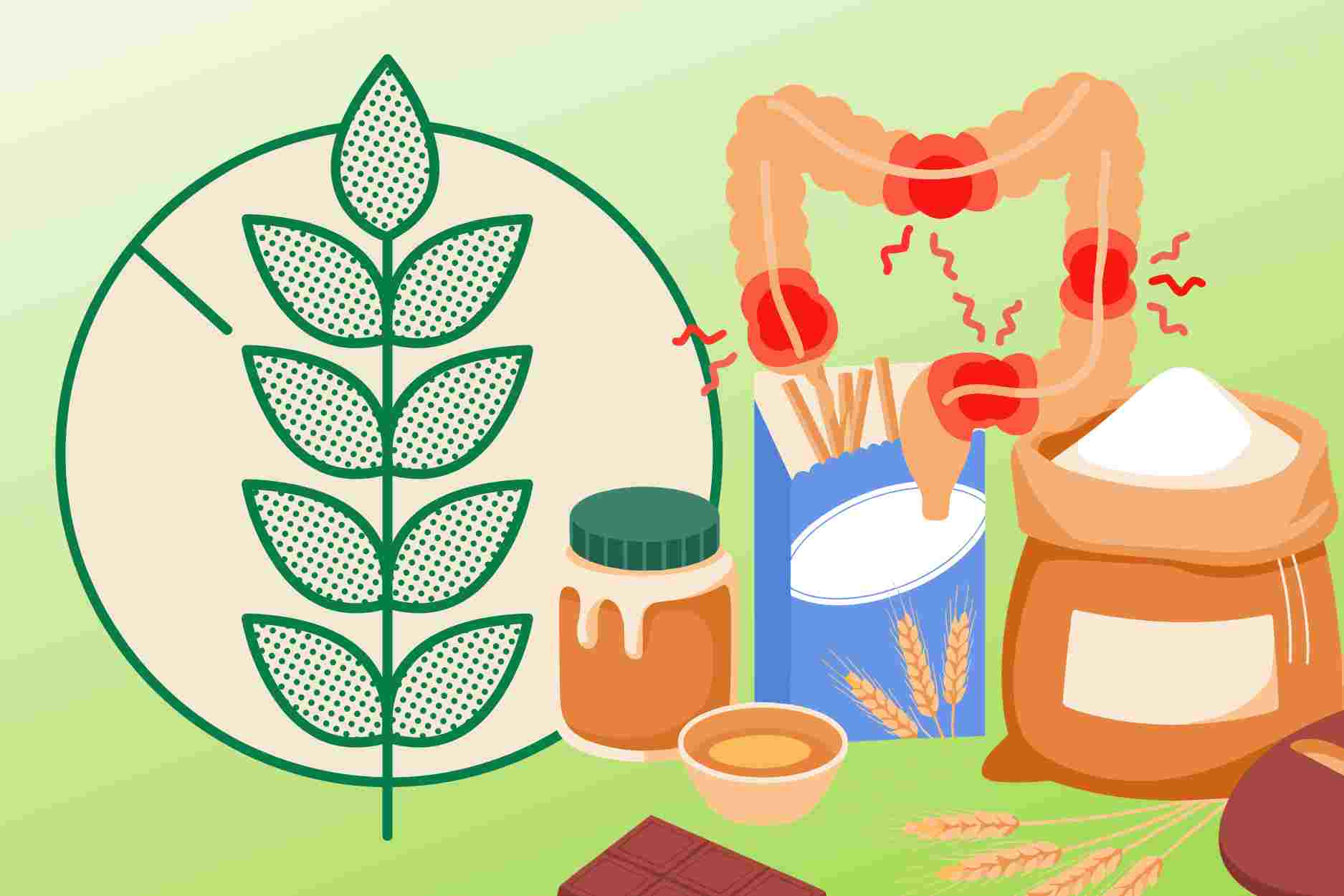 ¿La eliminación del gluten realmente mejora los síntomas del SII