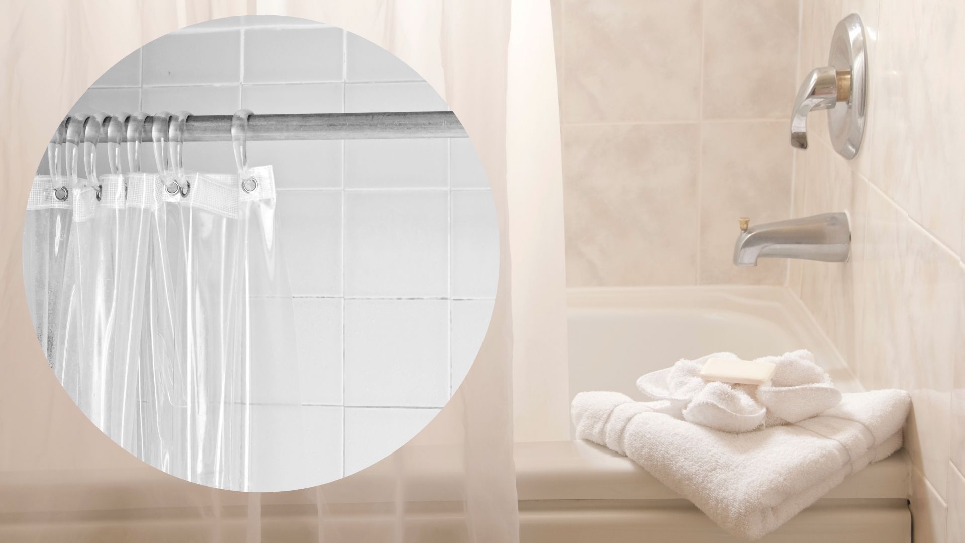 Choosing suitable shower curtains not only ensures functionality but also enhances the aesthetics of the bathroom space. Graphics: Thanh Thanh