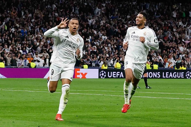 Mbappe luôn có xu hướng muốn trở thành trung tâm của đội bóng.  Ảnh: AFP