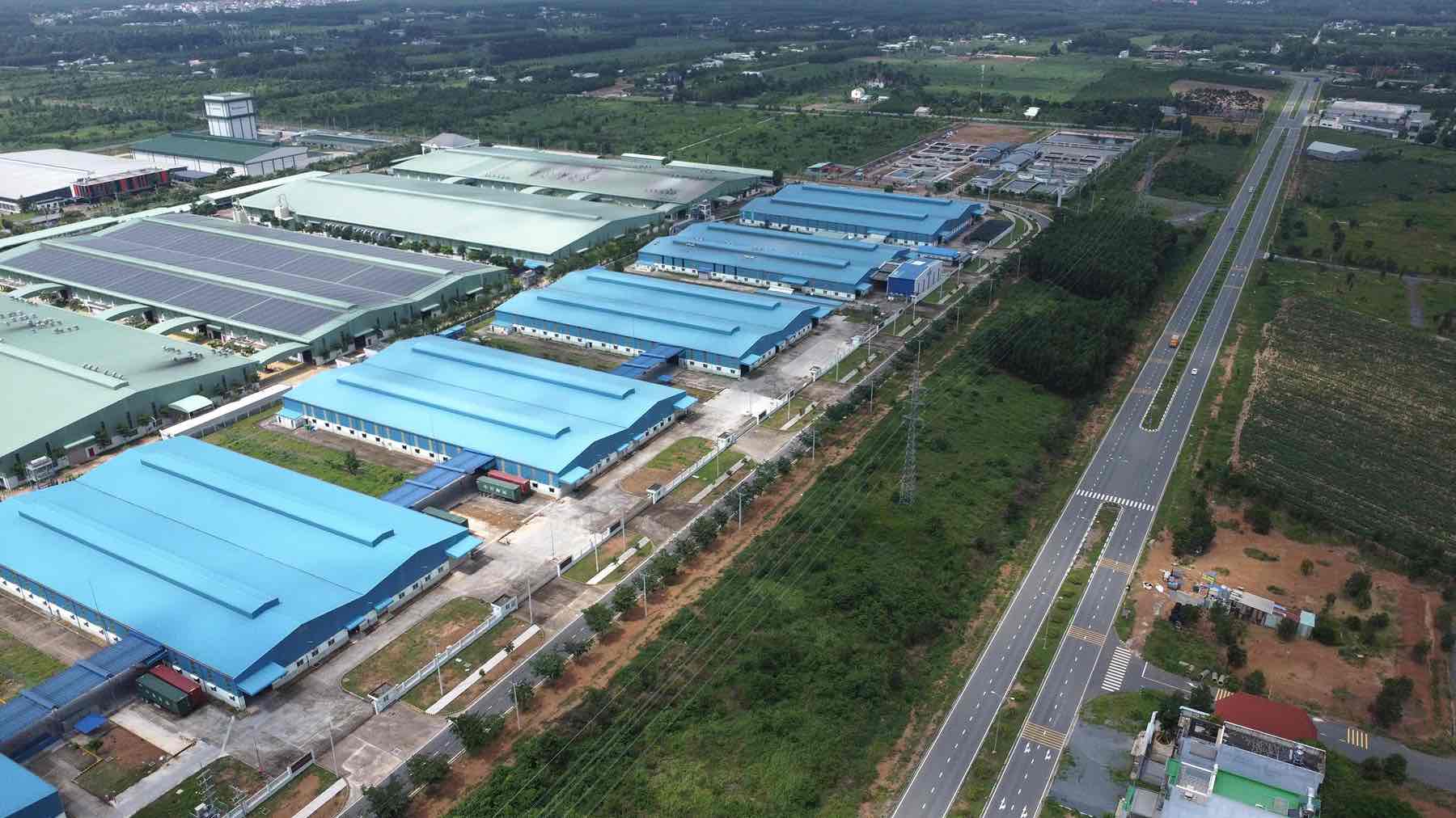 Khu công nghiệp Giang Điền. Ảnh: HAC