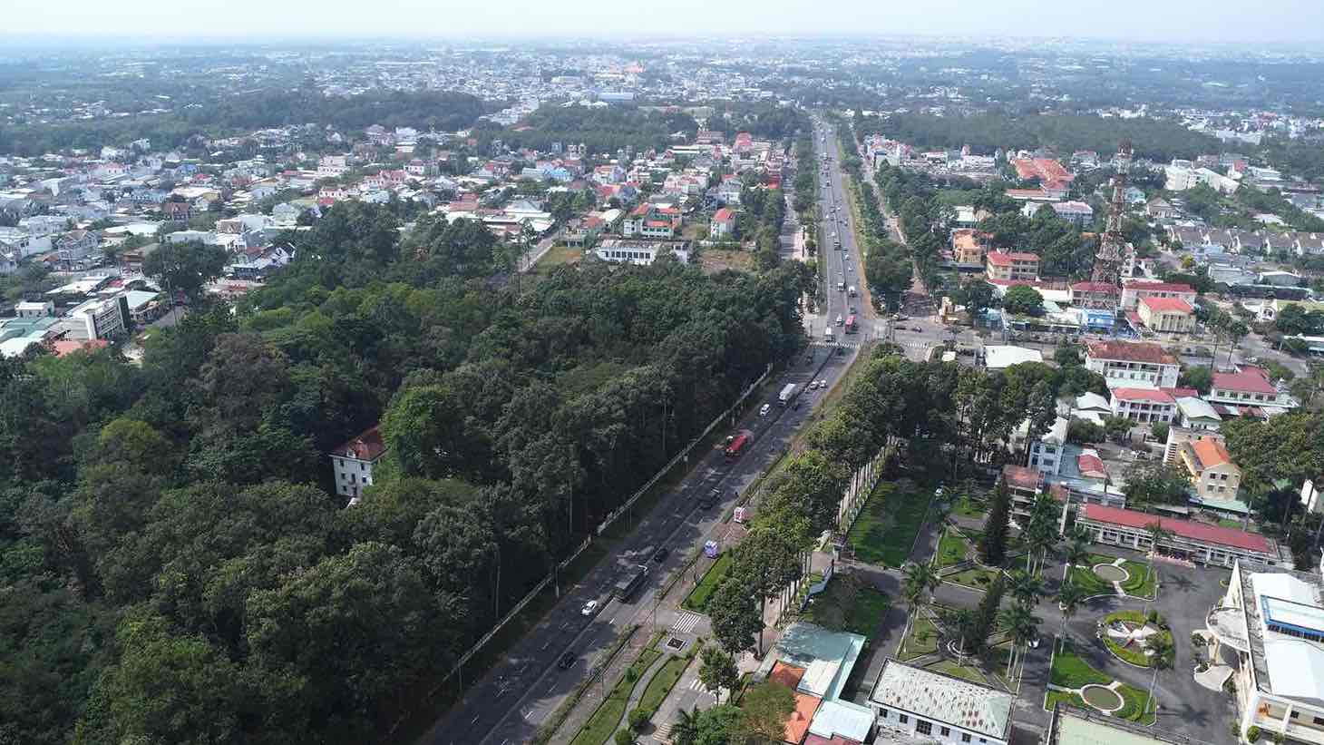 Trang Bom connects inter-regional traffic associated with urban areas of Ho Chi Minh City, Bien Hoa, Long Thanh. Photo: HAC