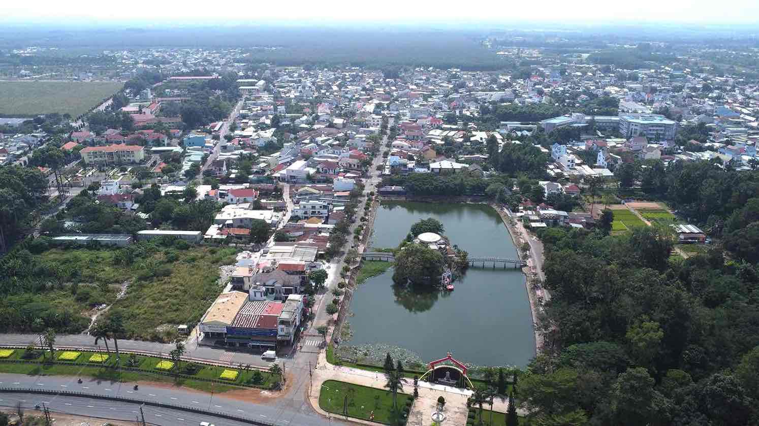 Đô thị Trảng Bom, Đồng Nai. Ảnh: HAC