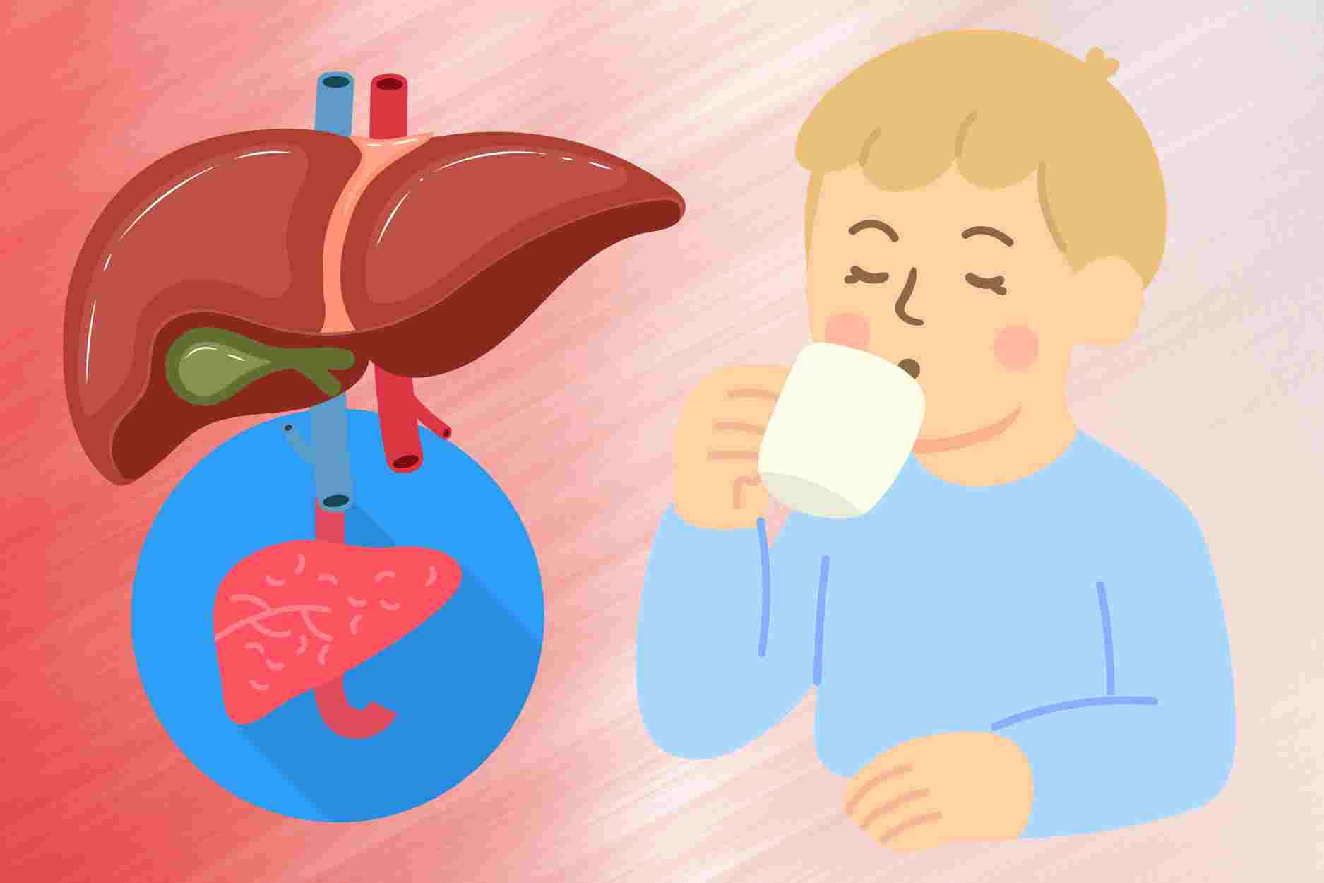 Notas al beber té para ayudar al hígado a desintoxicarse y proteger el hígado