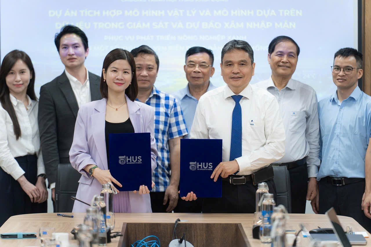 VinFuture activates "number shield" against saltwater intrusion in the Red River Delta