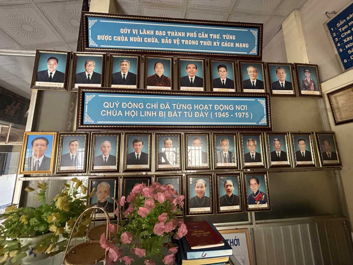 Ngôi chùa từng là nơi che chở và nuôi giấu cán bộ cách mạng. Ảnh: Hương Nha 