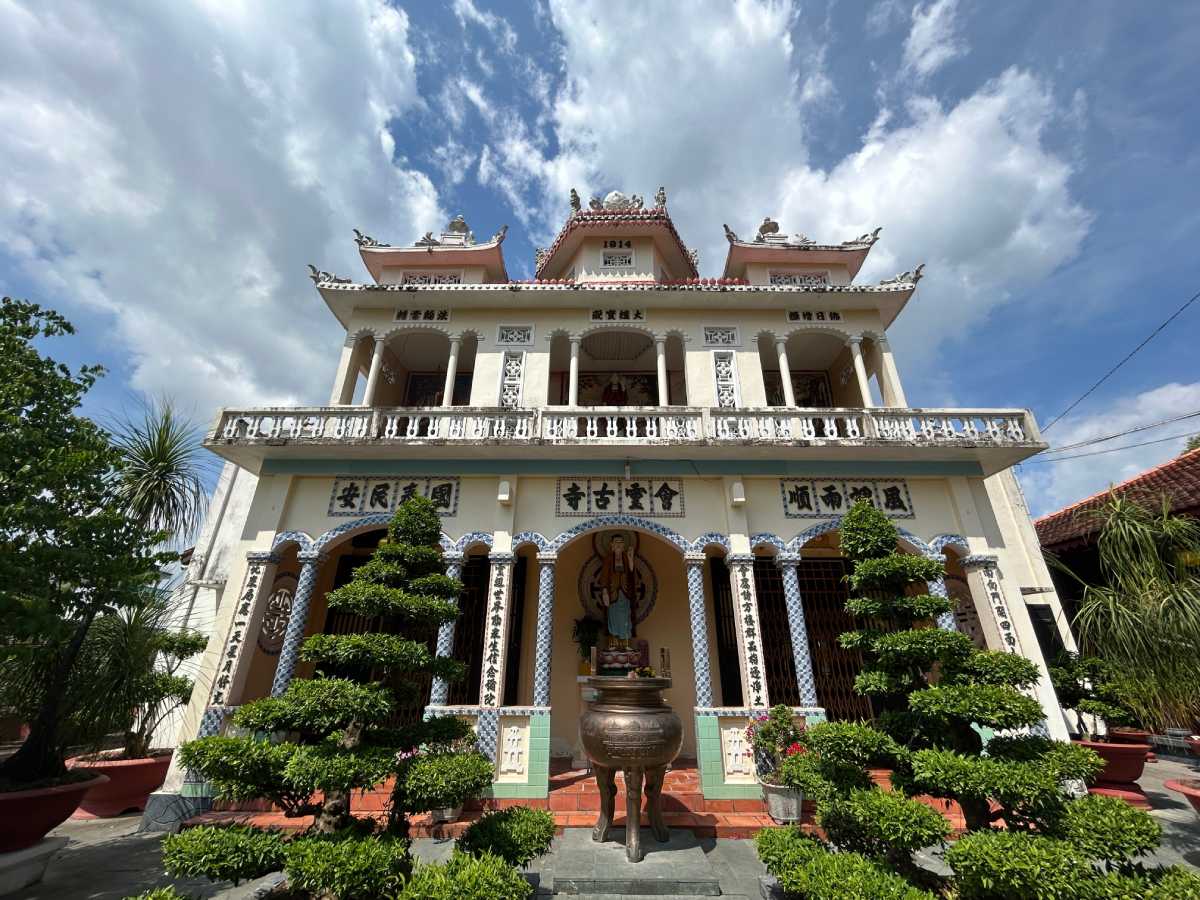 호이린 사원은 국가 문화 역사 유적으로 인정받았습니다. 사진: 흐엉냐