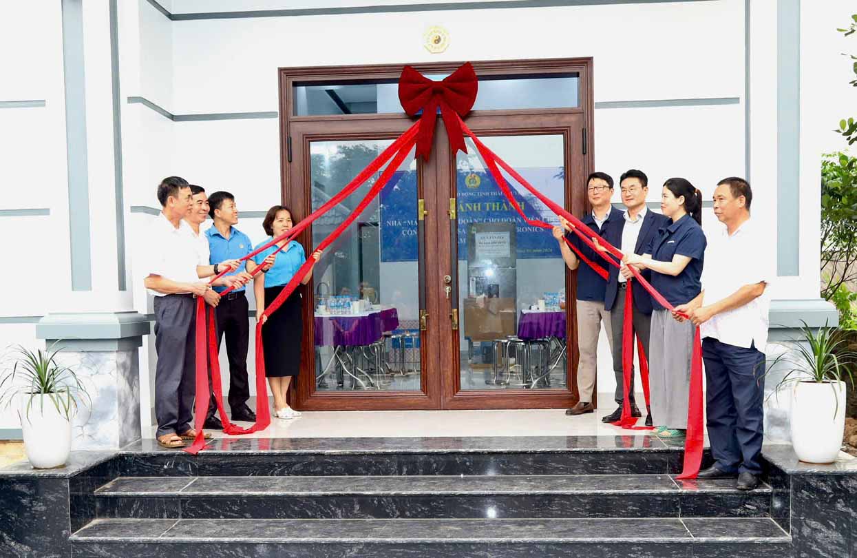 Trade Union Shelter helps workers in difficult circumstances stabilize their lives and feel secure in their work. Photo: Thai Nguyen Labor Federation.