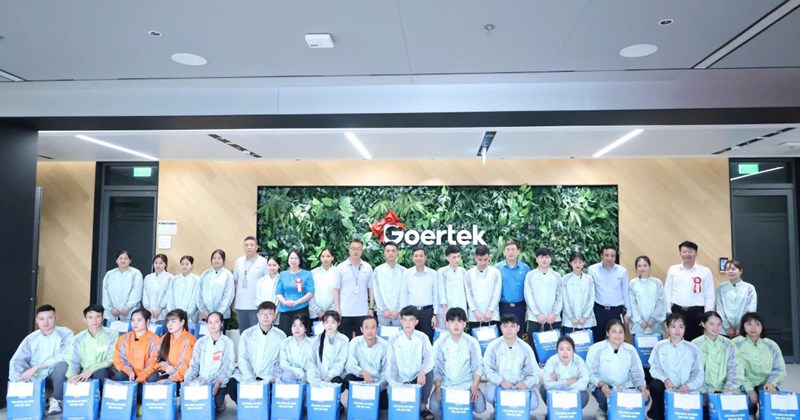 Bắc Ninh thăm và tặng quà công nhân Công ty Goertek Việt Nam
