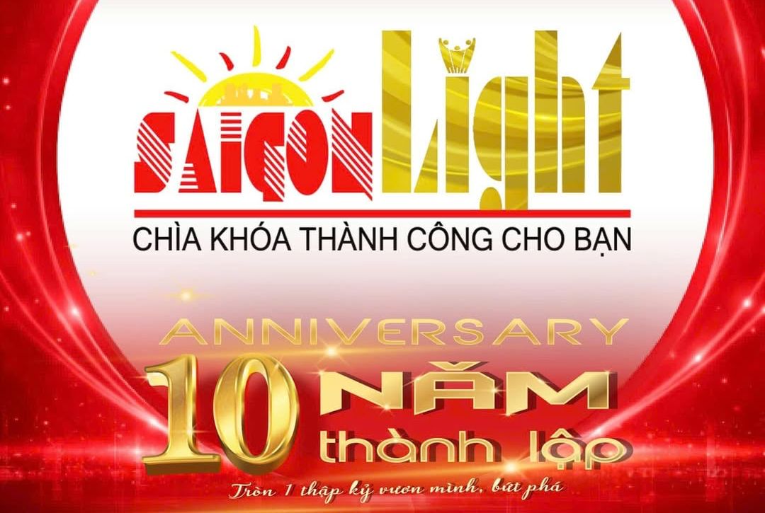 Saigon Light Event has 10 years of companionship and development. Photo: Organizing Committee.