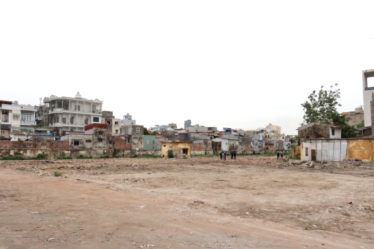 Le Chan Ward completes site clearance for the Project. Photo: Hai Phong e-Portal