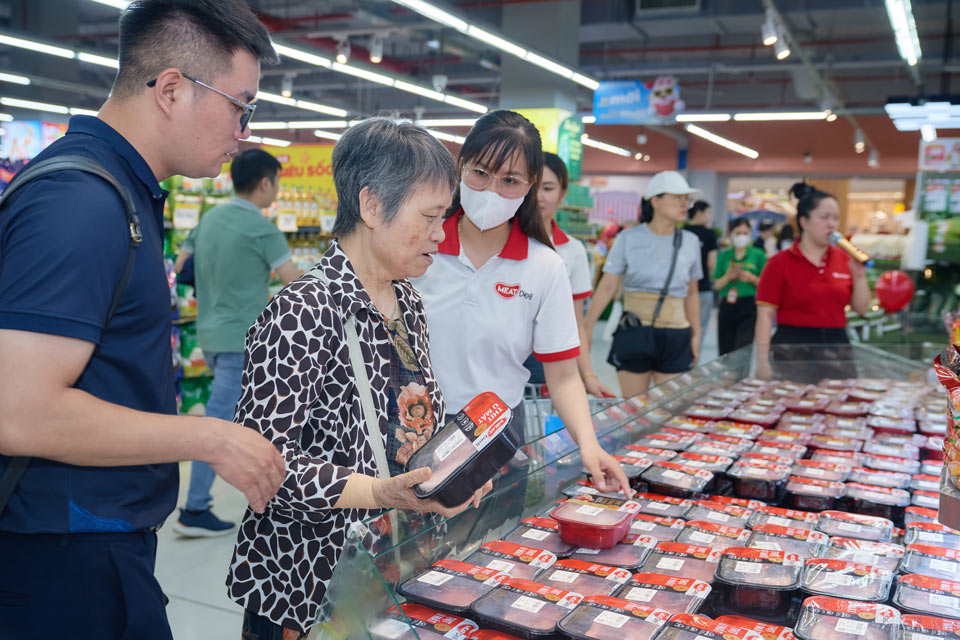 Thịt mát MEATDeli được người tiêu dùng tin chọn. Ảnh: Hồng Vân