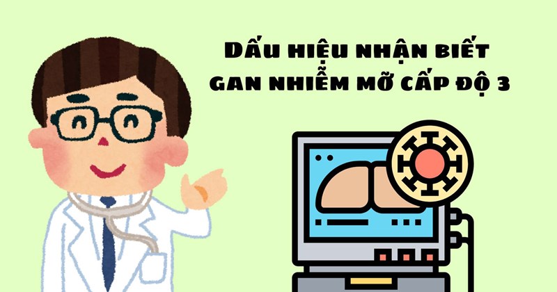 Dấu hiệu nhận biết gan nhiễm mỡ độ 3