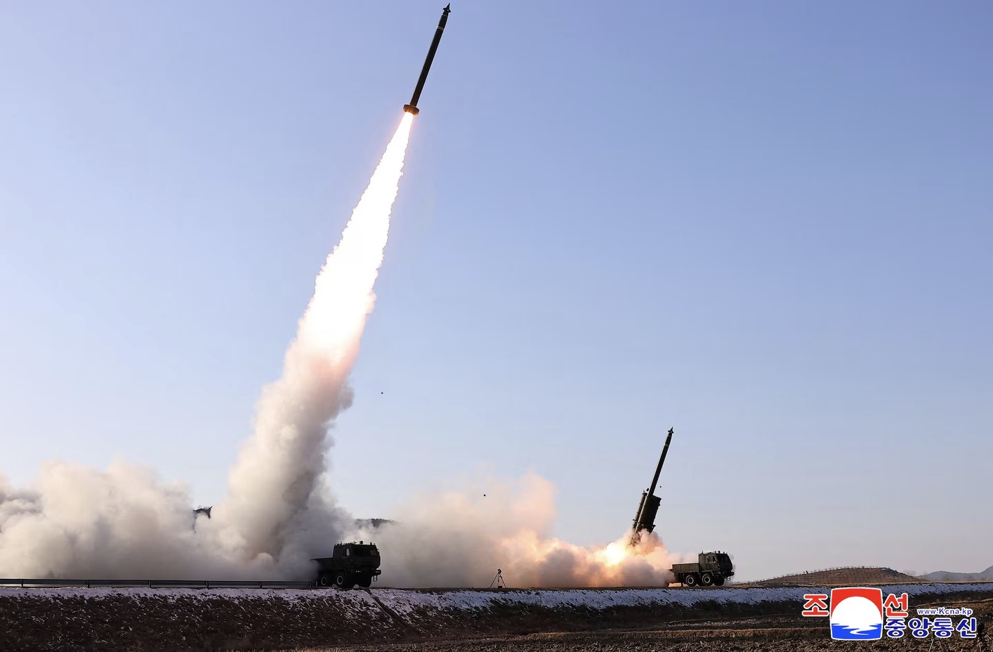 A missile test launch by North Korea. Photo: KCNA