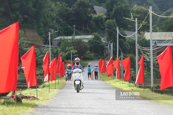 Bung Lao commune, Dien Bien province belongs to group 3 commune, area 3 for implementing new rural construction in the period 2026 - 2030. Photo: Quang Dat
